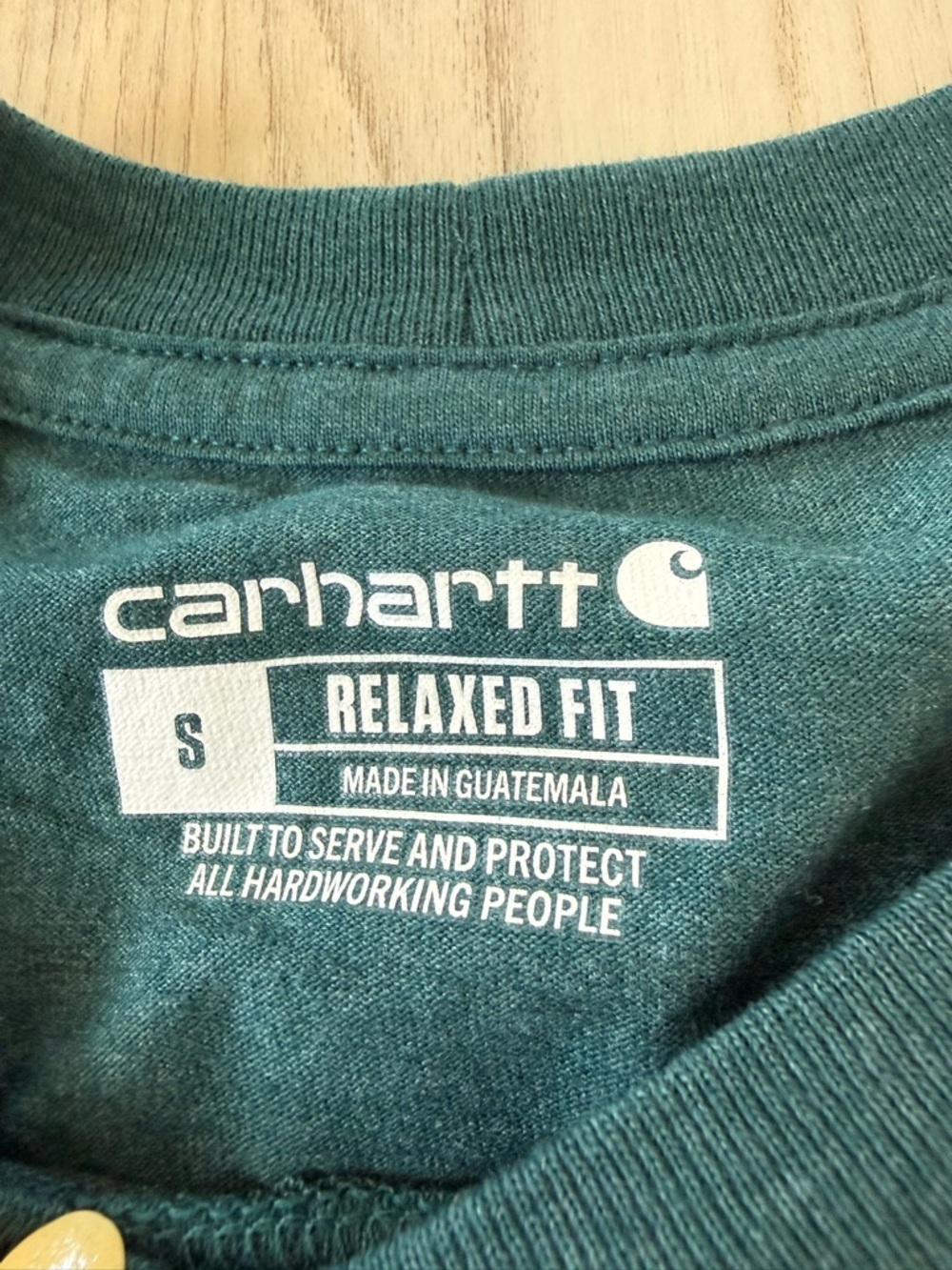 NWOT Carhartt Men's Relaxed Fit Lightweight Short-Sleeve Script Graphic T-Shirt - Picture 4 of 6